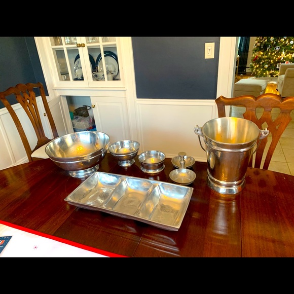 Pottery Barn Dining Pottery Barn Serving Set Poshmark